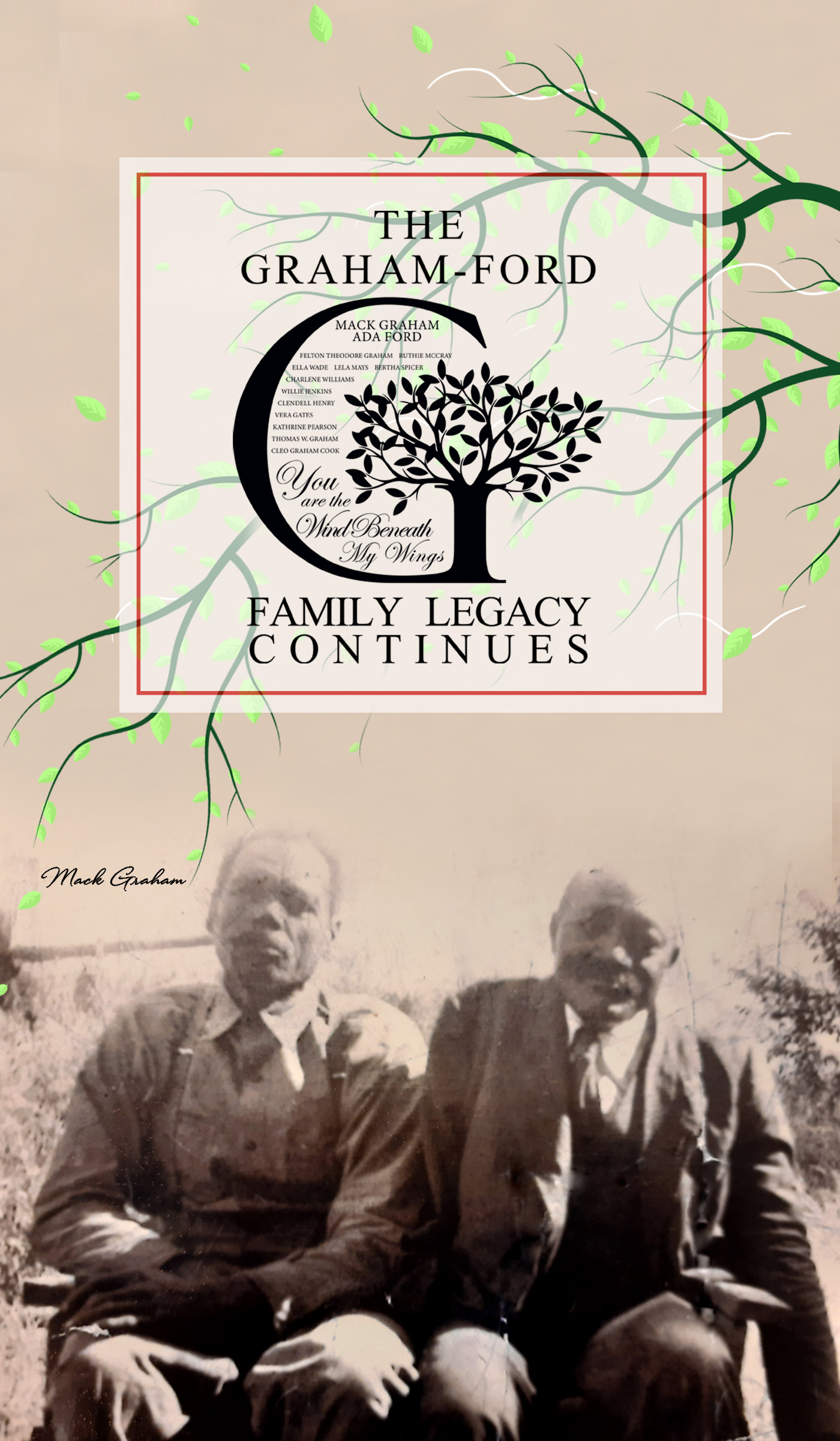 Mack Graham with Legacy logo