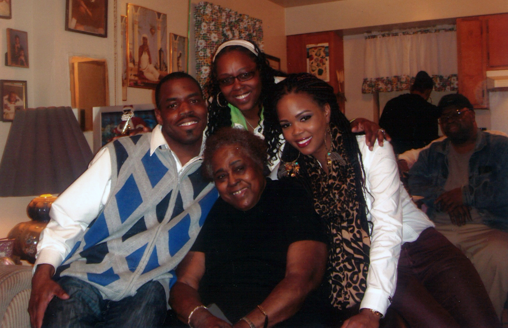 Christine, daughter and two grands