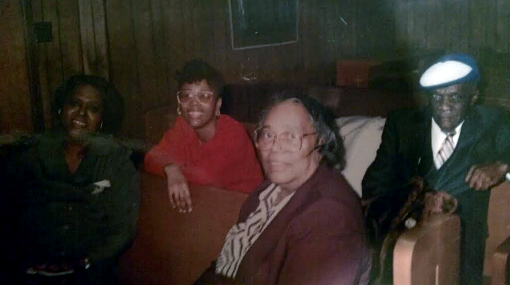 Christine with her mom Lela