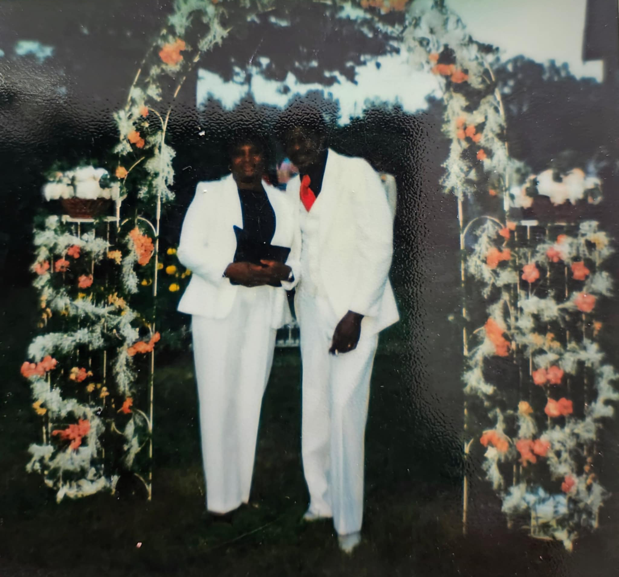 Vera & husband at a McCray family wedding