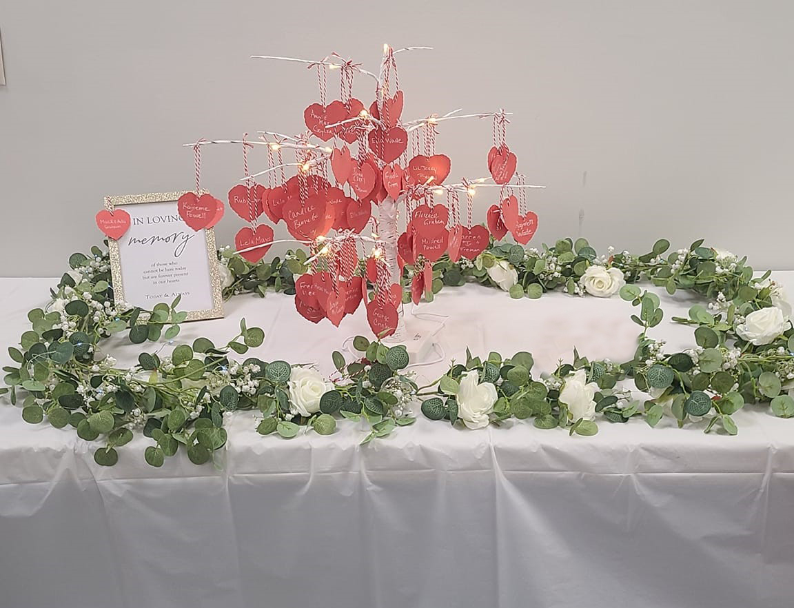 Graham Ford Table of Rememberence
