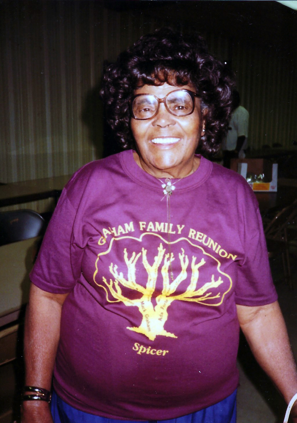 Photo of Bertha Spicer daughter of Mack & Ada Graham