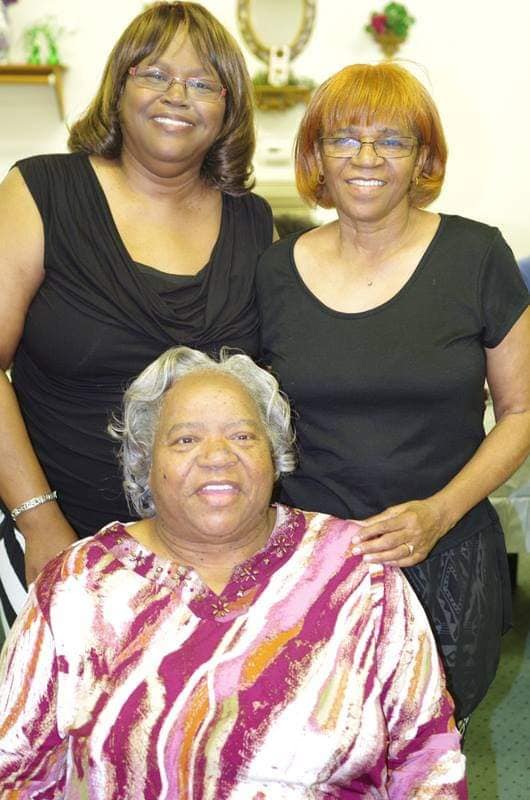 with Carolyn and Helen